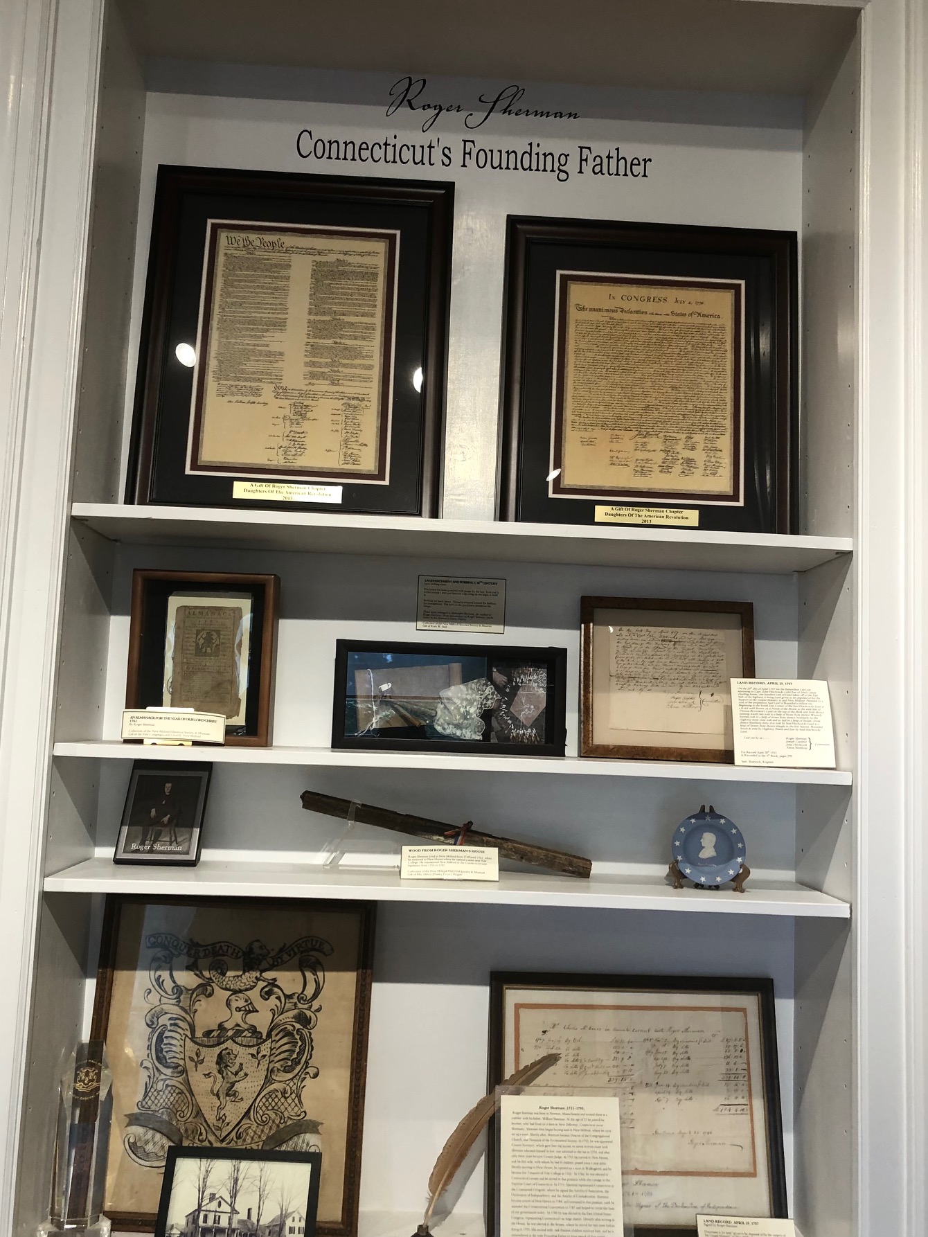 View the permanent exhibits at the New Milford Historical Society