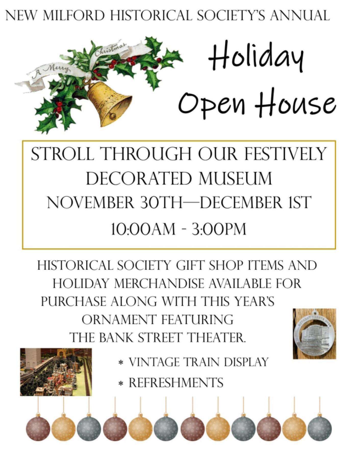 <p>Back by popular demand!</p>
<p>Cookies, toy trains, storytime and more</p>
<p><em>Stroll throug