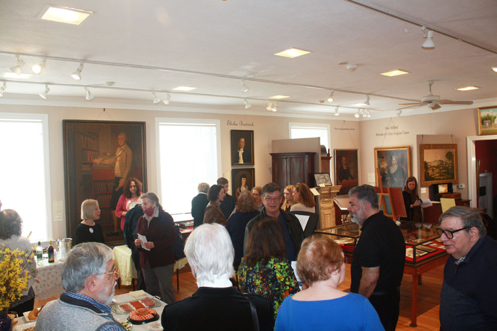 The Humeston Hall Gallery opening night