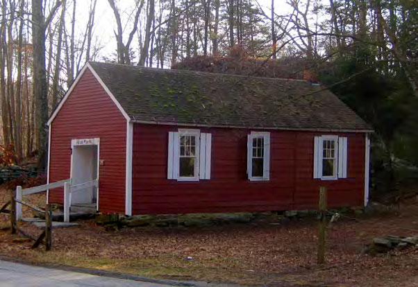 the hill and plain one room school house